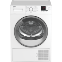 Uscator cu pompa de caldura Beko DS8512GX, OptiSense, 8 kg, clasa energetica A, alb