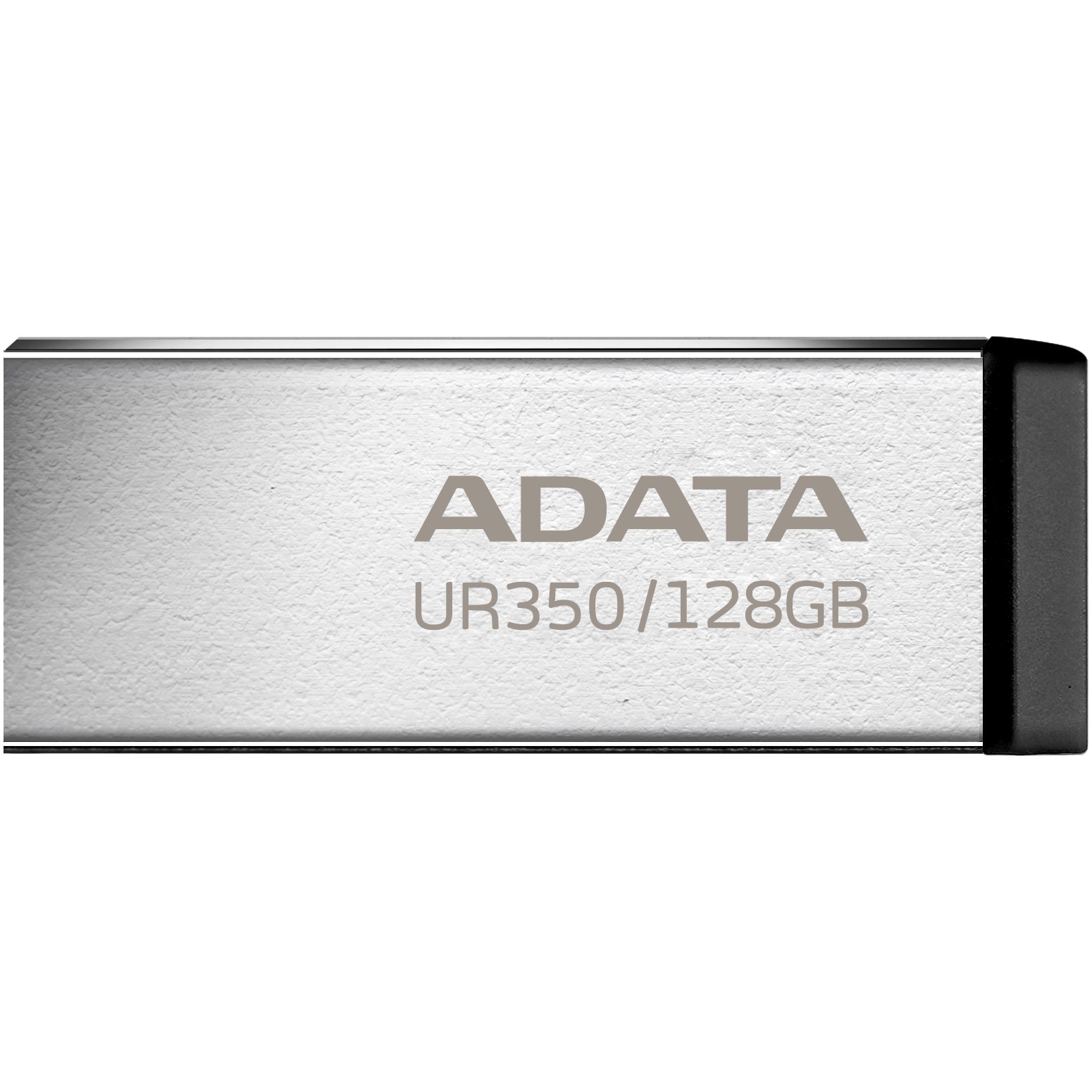 Memorie USB ADATA UR350 metalic, 128GB, USB 3.2, argintiu/negru