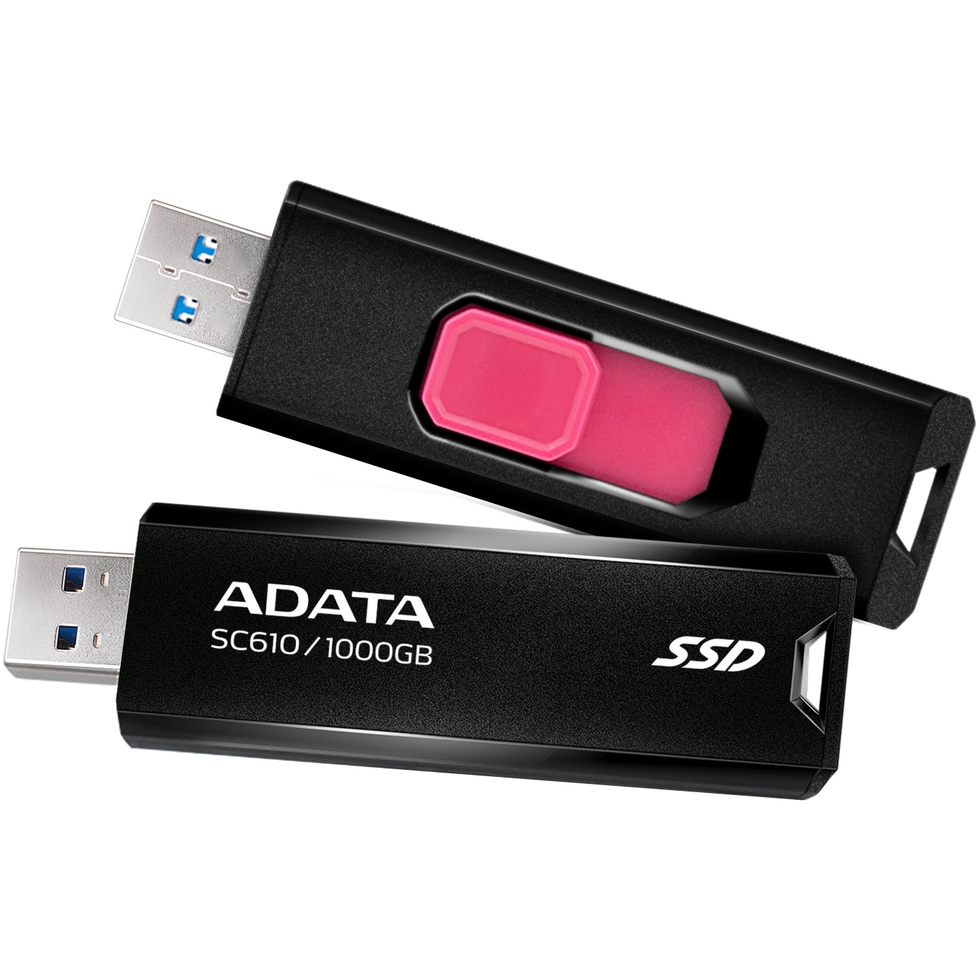 SSD extern ADATA SC610, 1TB, USB 3.2 Gen2, negru - eMAG.ro