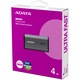 Външен SSD ADATA SE880 RGB, 4TB, USB 3.2 Gen2 x2 Type-C, Сив