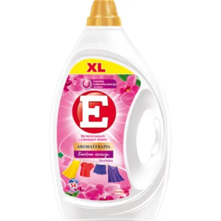 E COLOR ORCHIDEA XL Mosógél, 54 mosás, 2,43 l