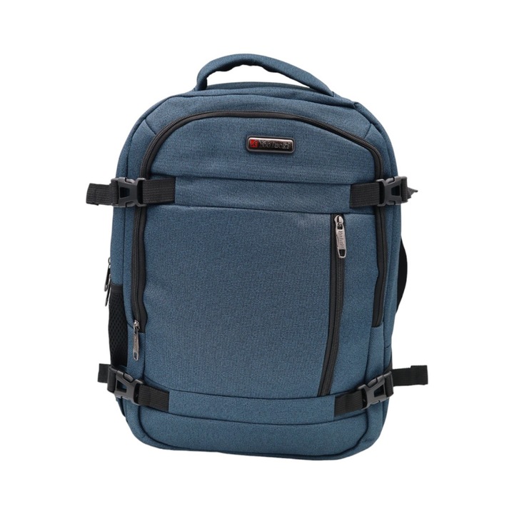 Rucsac multifunctional pentru laptop 4910-3, impermeabil, 48x32x20cm, blue