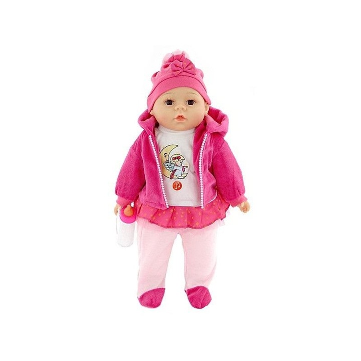 Játékbaba, Adar, PVC, 35 cm, Többszínű