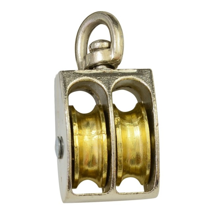Двоен блокиращ блок за въже, ЕДИН, 1", макс. 6 мм