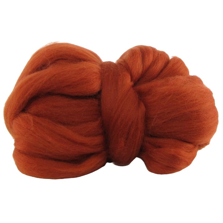 Lana merino, Filart, 21 microni, 10g, Cupru