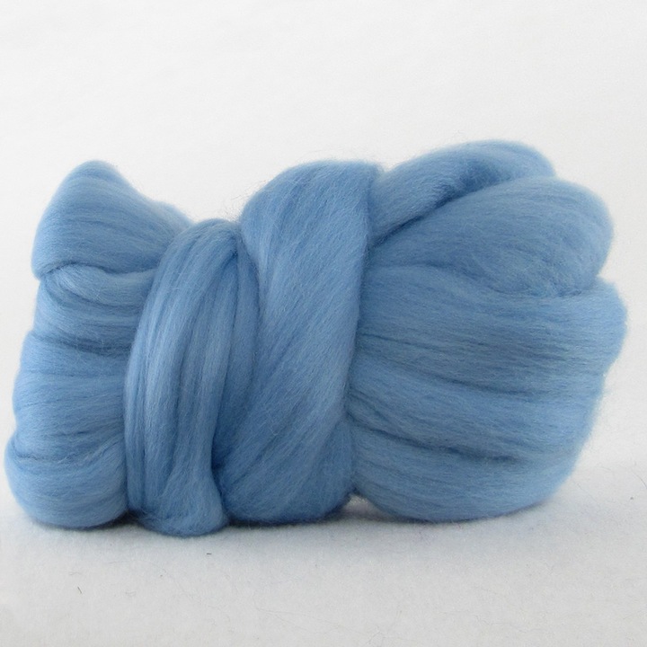 Lana, Filart, merinos pieptanat, 10g - albastru