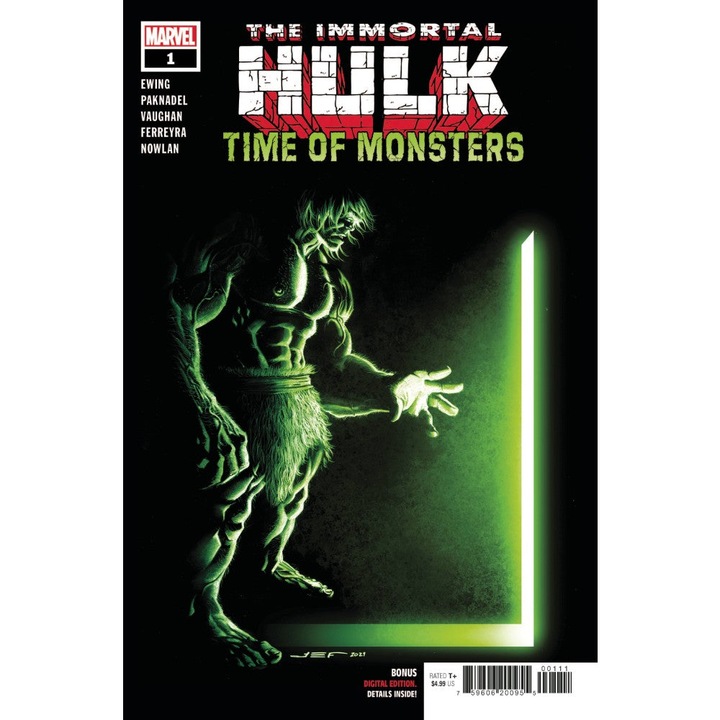 Комикс Immortal Hulk, Time of Monsters, 01, издателство Marvel