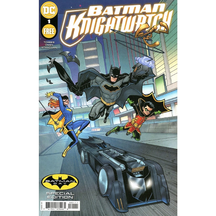 Комикс Batman Knightwatch Bat-Tech, Batman Day Spec Ed, 01, издателство DC Comics