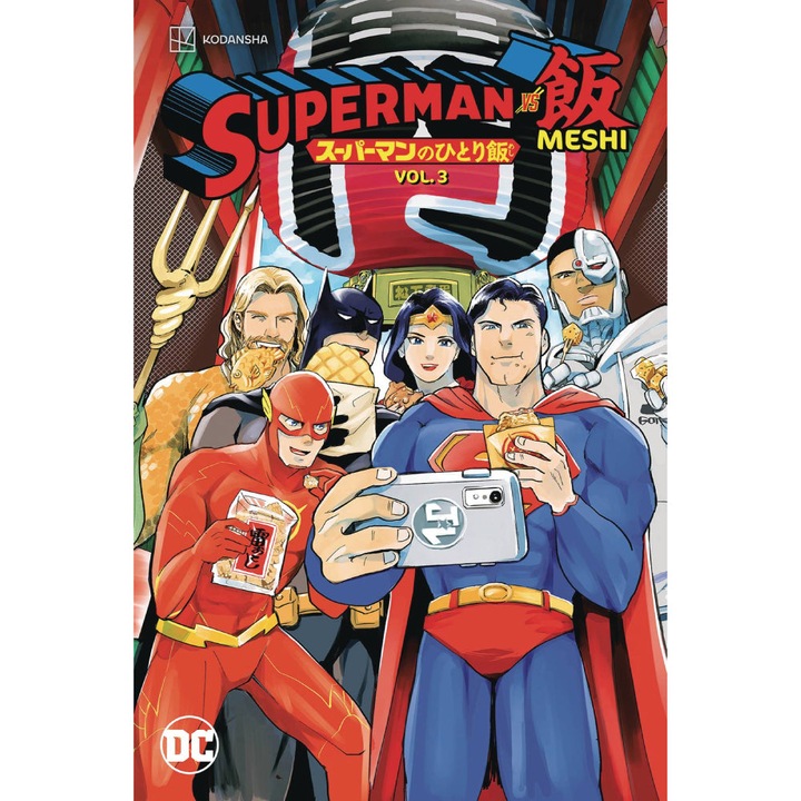 Képregény Superman vs Meshi, TP, 03, Szerző Satoshi Miyagawa