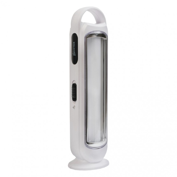 Lightex LED hordozható reflektor, 5W, 220V, 6500K, 300lm, 3.7V, 1500mAh