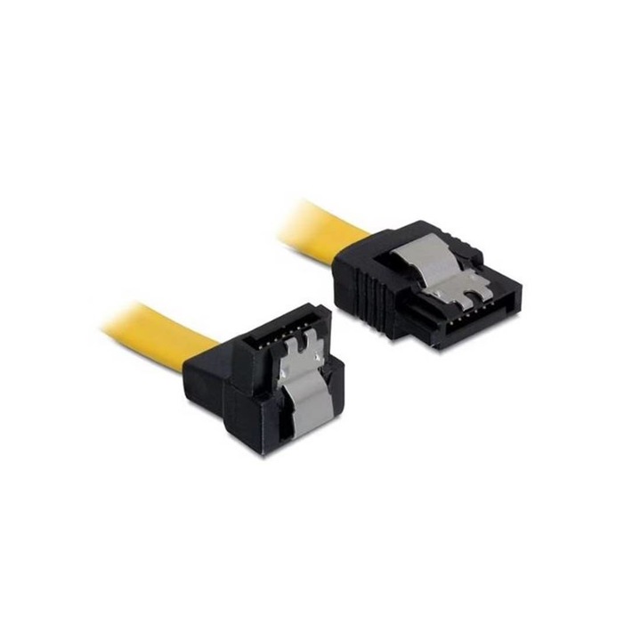 Cablu de alimentare pentru hard disk, SATA DATA, unghiular, 0.3m