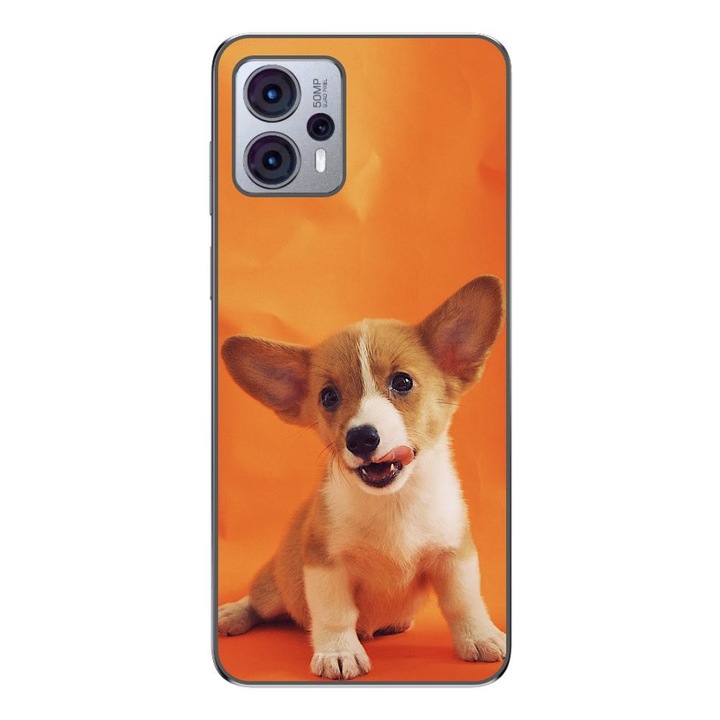 Husa compatibila cu Motorola Moto G23 Silicon Gel Tpu Model Catelus