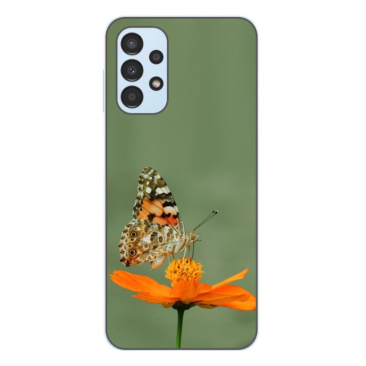 Husa compatibila cu Samsung Galaxy A23 4G, A23 5G Silicon Gel Tpu Model Fluture