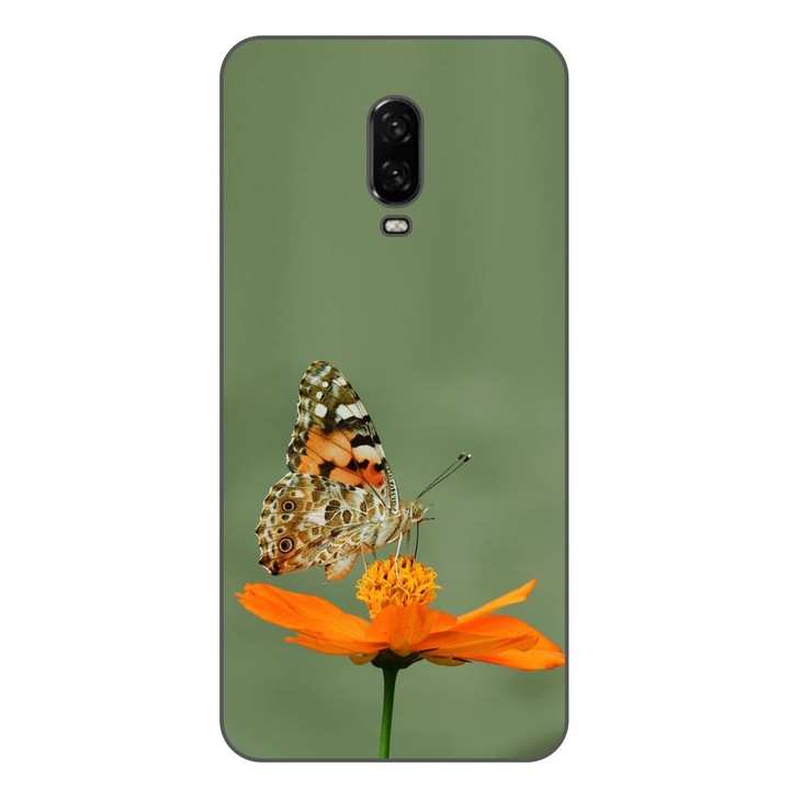 Кейс, съвместим с OnePlus 6T Silicone Gel Tpu Butterfly Model