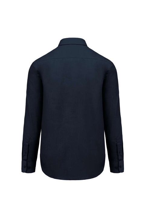 Camasa Jofrey cu maneci lungi pentru barbati KA545, Bleumarin, 4XL