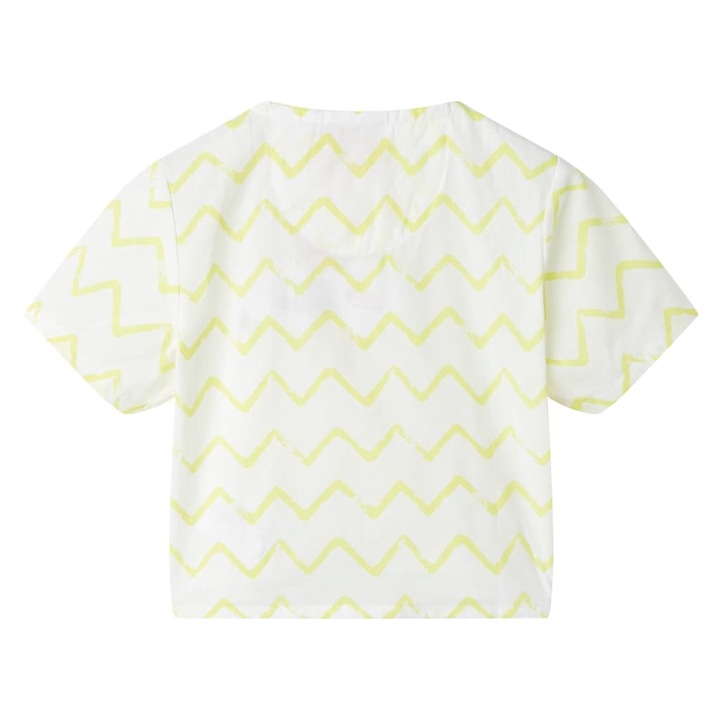 Tricou pentru copii vidaXL, ecru, Alb