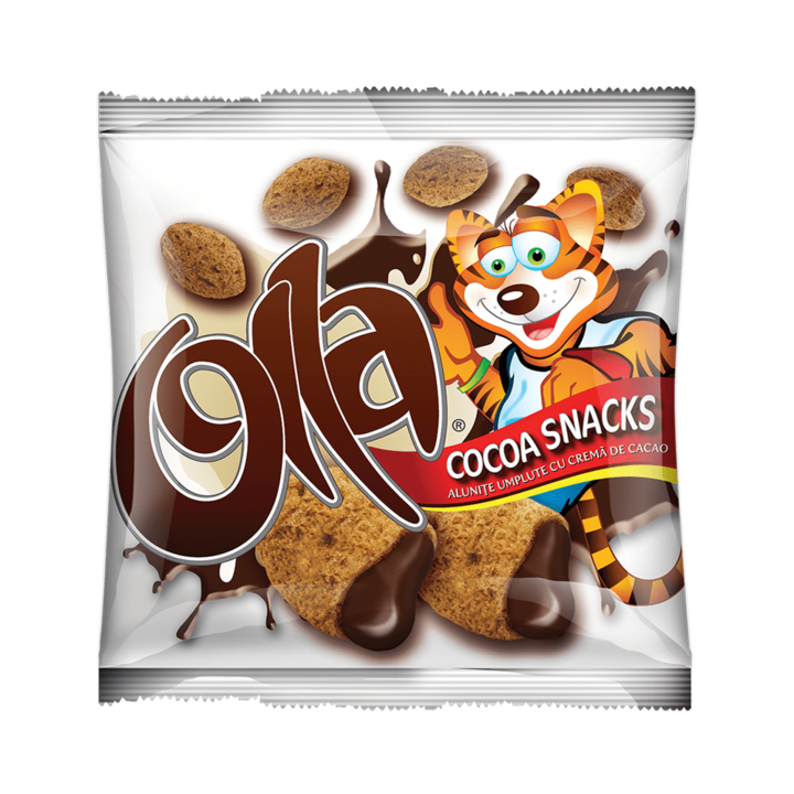 Alunite umplute cu crema de cacao, 6 x 100g, OLLA Snacks