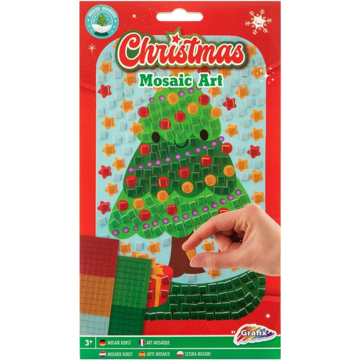 Креативен Коледен Комплект DiamantArt Мозайка Елхичка
