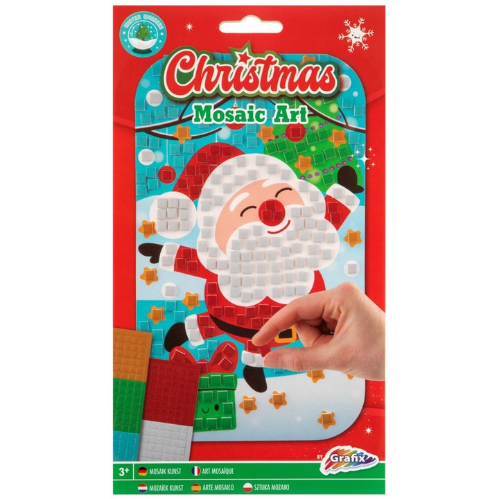 Креативен Коледен Комплект DiamantArt Мозайка Дядо Коледа