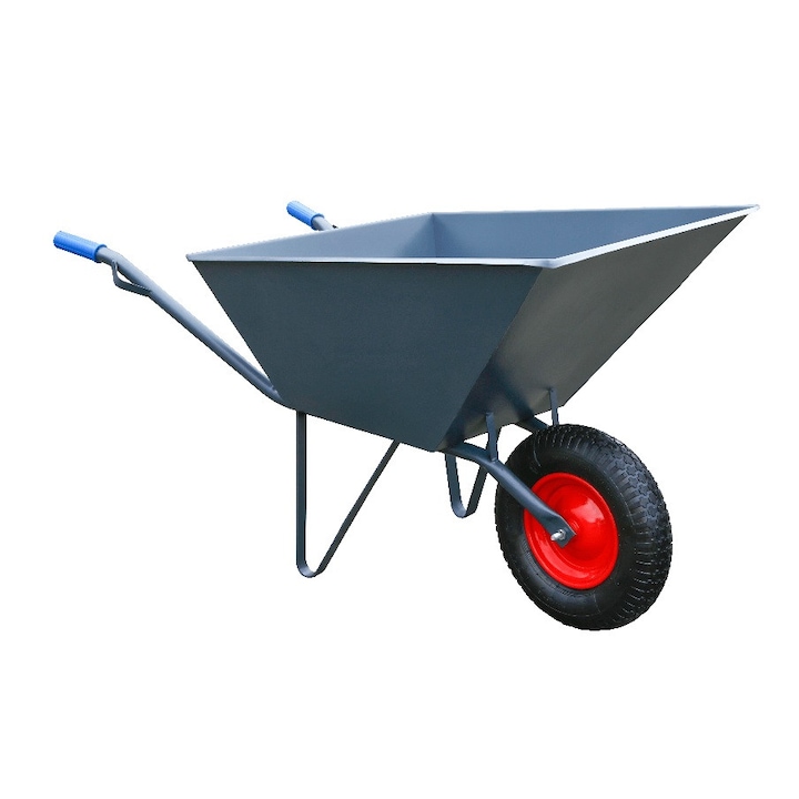 Roaba de constructii, UN, 150L, 400/8 2PR, Gri