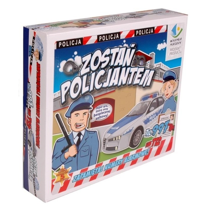 Настолна игра Fan Policeman в действие многоцветна 5+