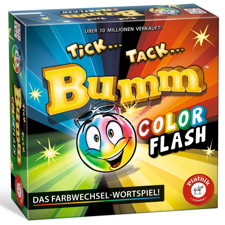 Piatnik Tick Tack Boom, цветна флаш настолна игра