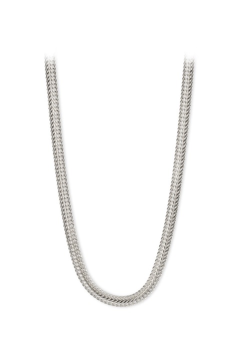 Anne Klein, Colier cu model lant, Argintiu