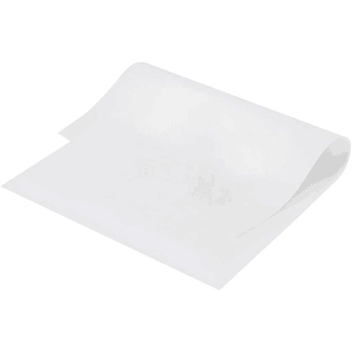 Set 50 Hartie Cerata Rezistenta la Grasimi, 40x60 cm, unica folosinta, alb