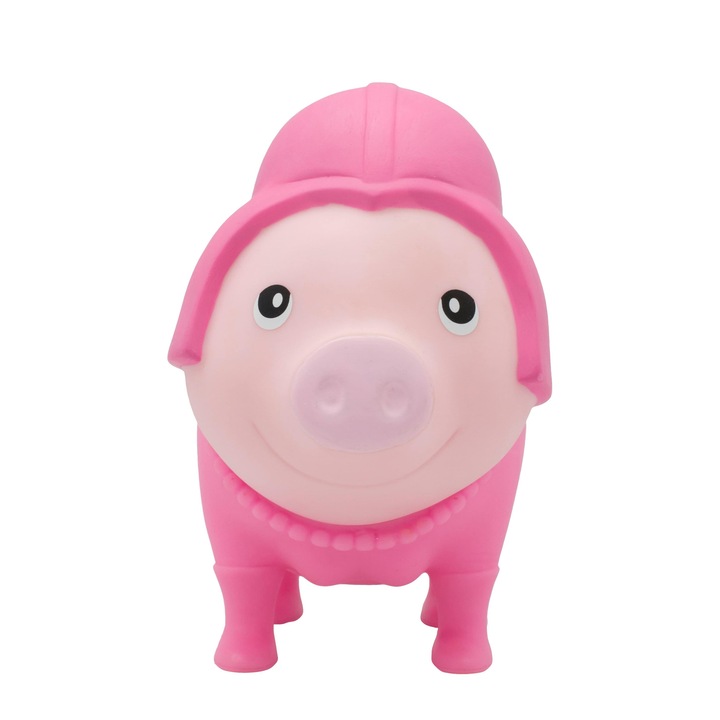 Pusculita BIGGYS Pink Star LILALU, vinyl, 2 ani +