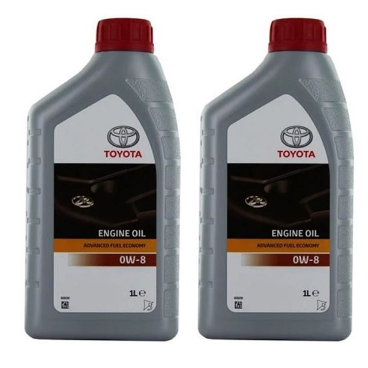 Pachet 2 litri Ulei sintetic Toyota Advanced Fuel Economy 0W8
