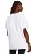 Under Armour, Tricou supradimensionat, pentru antrenament Campus, Alb/Negru