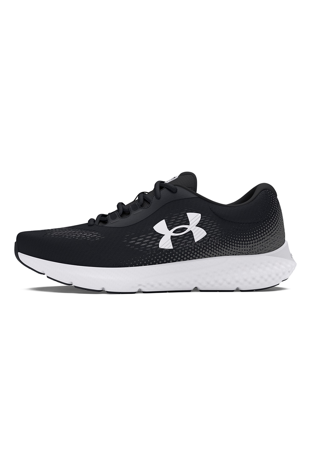 Under Armour, Pantofi pentru alergare Charged Rogue 4, Alb, Negru, 10.5