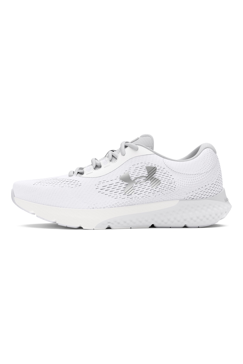 Under Armour, Pantofi pentru alergare Charged Rogue 4, Alb, Argintiu, 8.5