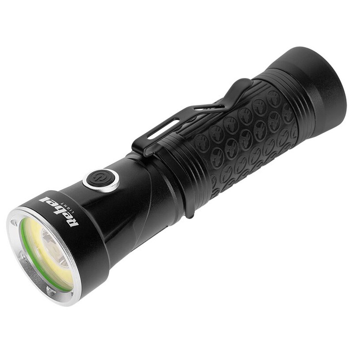 LED фенер Rebel 6.5 W, 600 lm, IPX5, Батерия, Алуминий