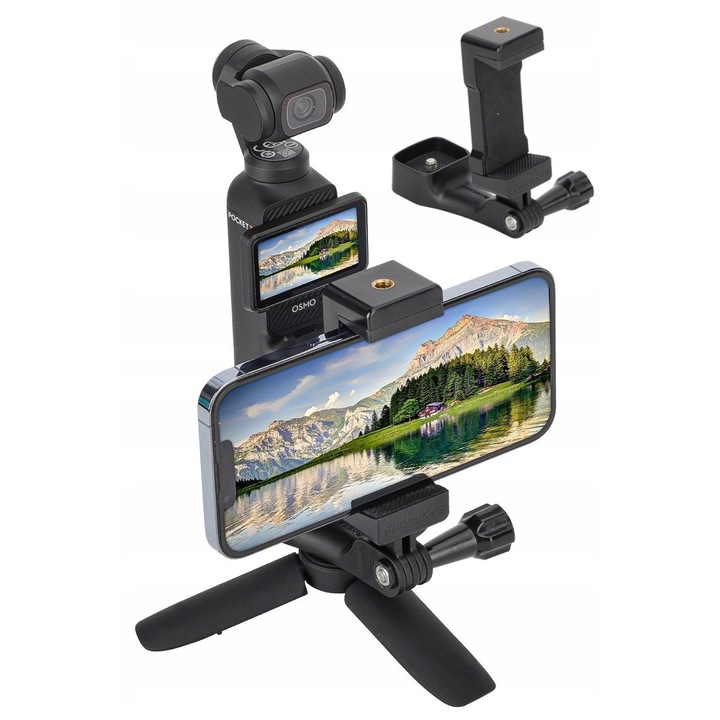Suport, adaptor ABS pentru DJI Osmo Pocket 3 pentru telefon, smartphone, SunnyLife ZJ747