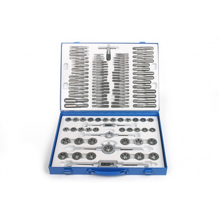 Trusa filiere si tarozi M2-M18, 110 piese - HBM 00936