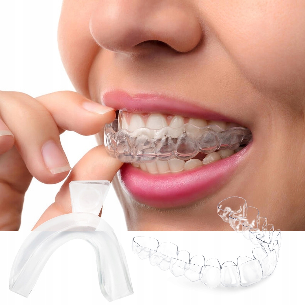 Set 4 gutiere bruxism, DomowySwiat, BPA free, formare personalizata ...