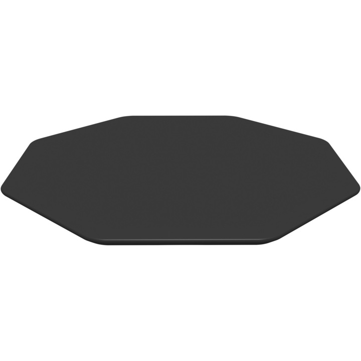 Защитен брезент за басейн Bestway, Диаметър 401 см, PVC Материал, Включва въже и дренажни отвори, Предотвратяващи натрупването на вода, Съвместим с басейни Steel Pro, Басейни Power Steel, Hydrium и Fast Set, Черен