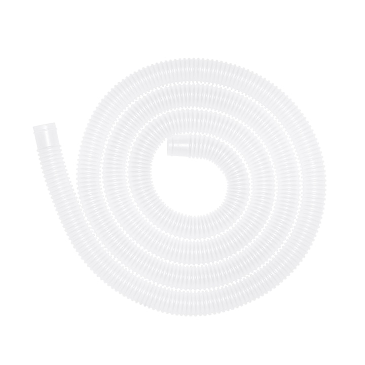 Furtun de piscina universal Bestway, diametru sectiune 32 mm, lungime 300 cm, polietilena, alb