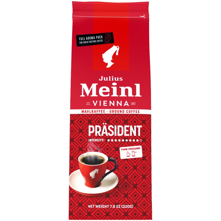 Cafea macinata Julius Meinl Praesident , 220 g