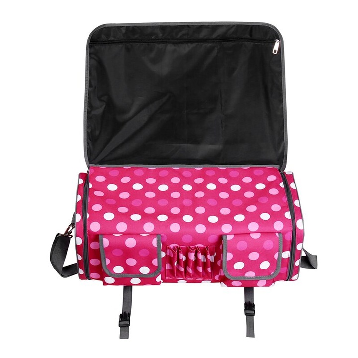 Táska ScanNCut gépek tárolására és szállítására, mérete 57x23x23cm, BabySnap piros