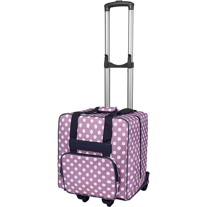 Troler pentru masinile de surfilat, 34x35x31cm BabySnap multicolor roz