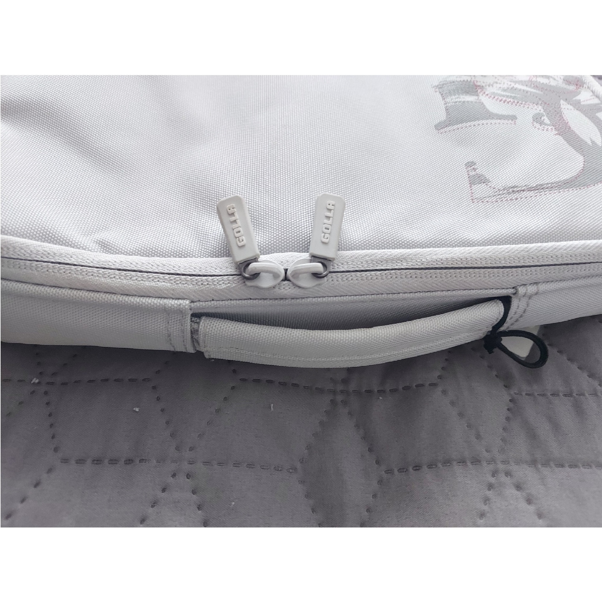 Geanta Golla cu protectie pentru tableta sau laptop de 10, 2 inch gri deschis