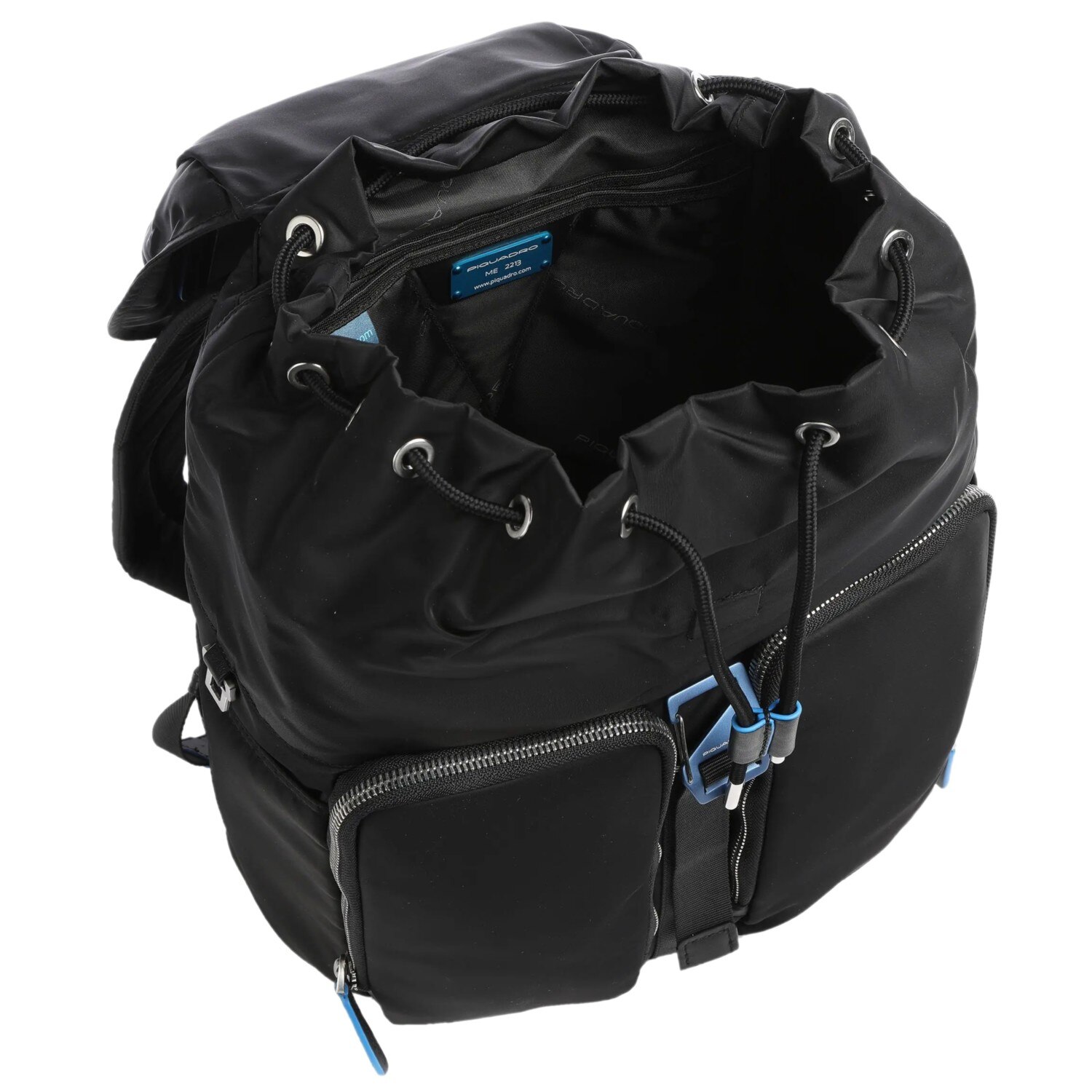 Rucsac Piquadro portlaptop 14”, din material reciclat, negru, CA5698RY/N
