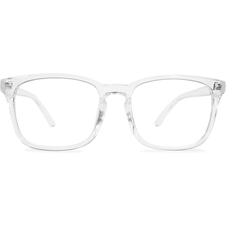 JENUOS® Clear White Blue Light Блокиращи очила за четене за игри PC TV Anti-Fatigue UV Glare Мъже Жени