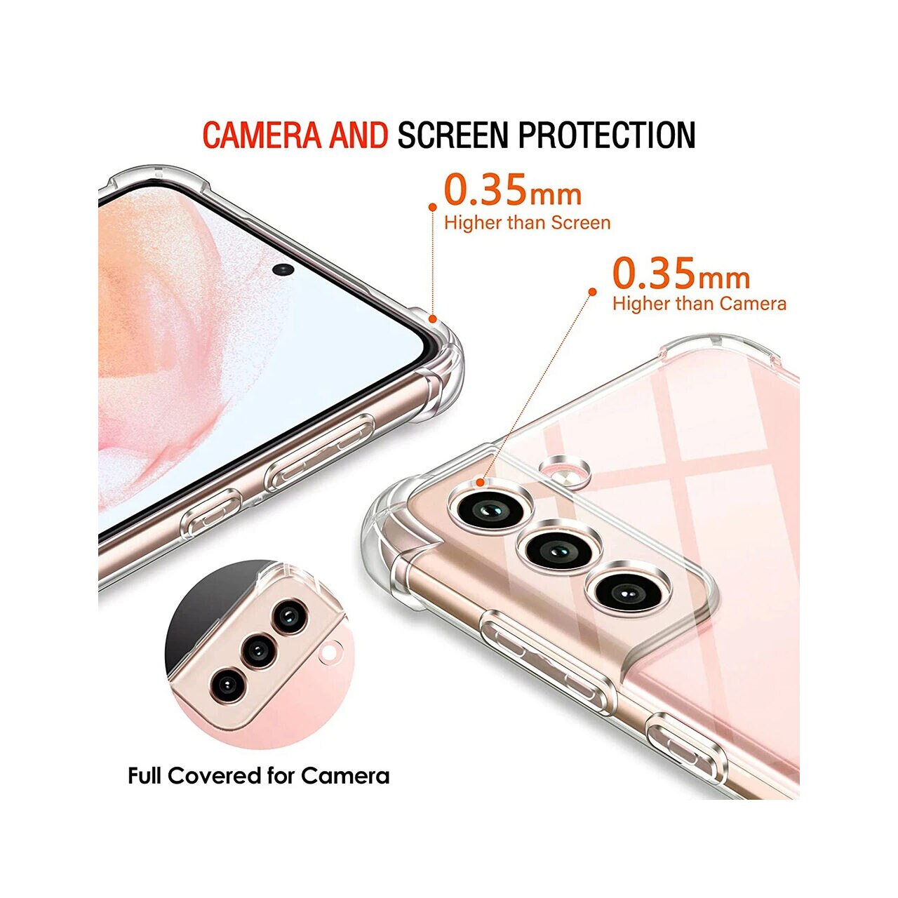 Husa pentru Samsung Galaxy Note 10 Plus 4G / Note 10 Plus 5G - Techsuit Shockproof Clear Silicone - Clear