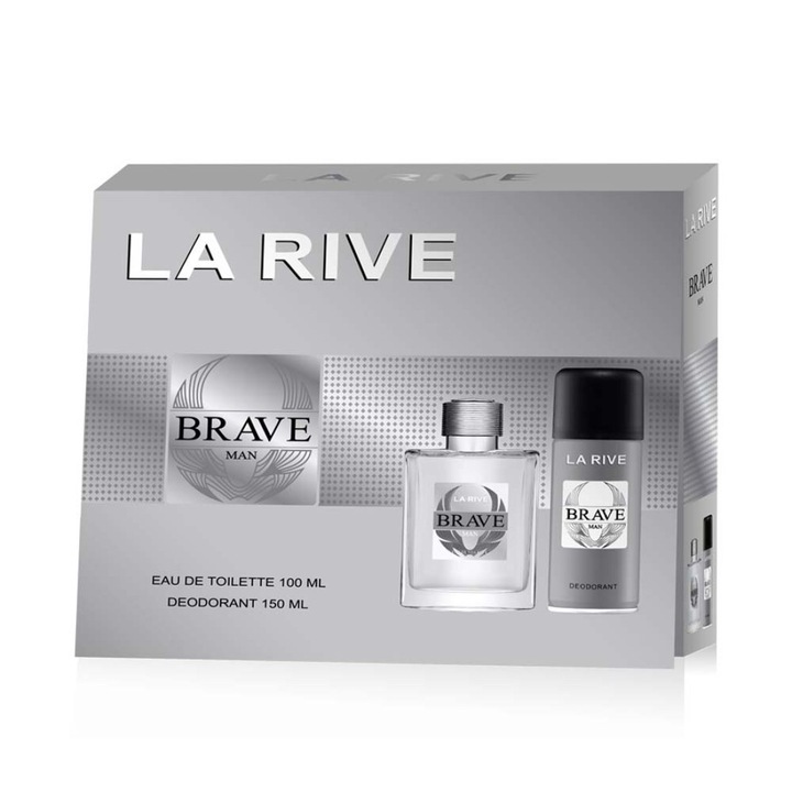 Set La Rive Brave Man parfum si deodorant