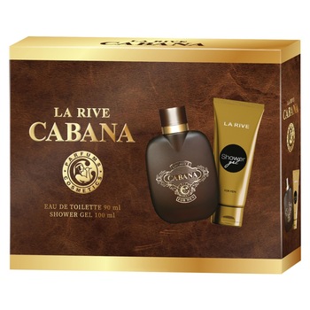 Set La rive cabana apa de toaleta 90 ml si gel dus 100 ml