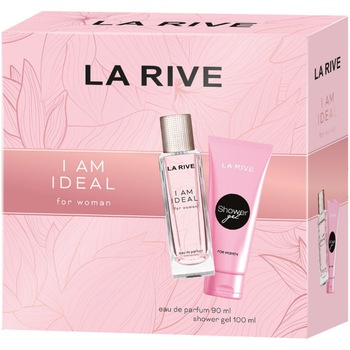 Set La rive I am ideal woman apa de parfum 90 ml si gel dus 100 ml
