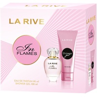 Set La rive In Flames woman apa de parfum 90 ml si gel dus 100 ml